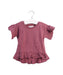 A Pink Short Sleeve Tops from Jamie Kay in size 6-12M for girl. (Front View)