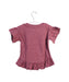 A Pink Short Sleeve Tops from Jamie Kay in size 6-12M for girl. (Back View)