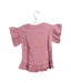 A Pink Short Sleeve Tops from Jamie Kay in size 6-12M for girl. (Back View)