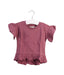 A Pink Short Sleeve Tops from Jamie Kay in size 6-12M for girl. (Front View)