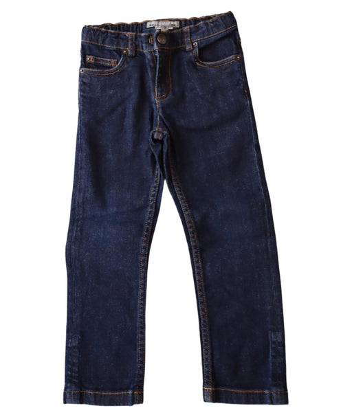 A Navy Jeans from Bonpoint in size 3T for girl. (Front View)