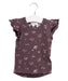 A Brown Short Sleeve Tops from Jamie Kay in size 6-12M for girl. (Front View)