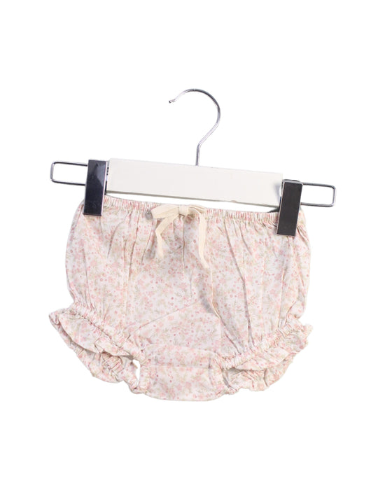 A White Bloomers from Jamie Kay in size 0-3M for girl. (Front View)