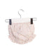 A White Bloomers from Jamie Kay in size 0-3M for girl. (Back View)