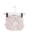 A White Bloomers from Jamie Kay in size 0-3M for girl. (Front View)