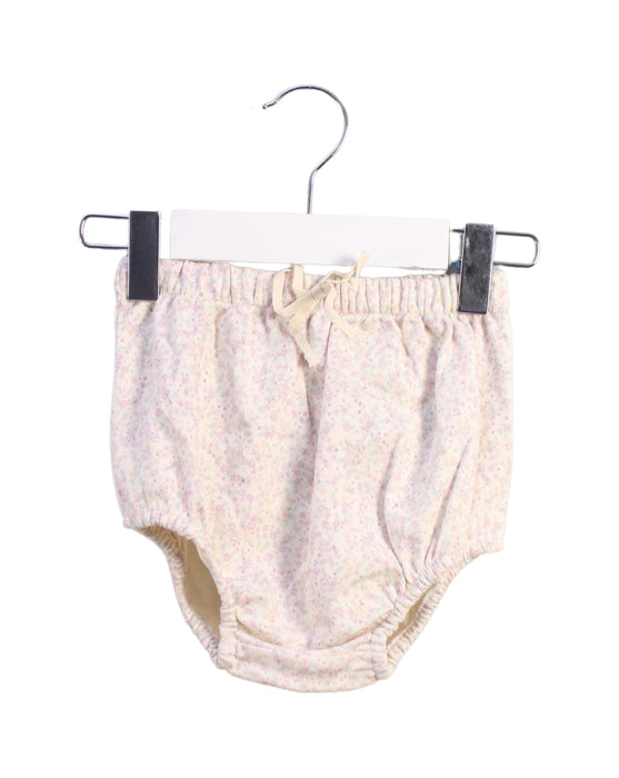 A White Bloomers from Jamie Kay in size 6-12M for girl. (Front View)