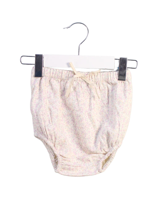 A White Bloomers from Jamie Kay in size 6-12M for girl. (Front View)