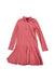 A Pink Long Sleeve Dresses from Polo Ralph Lauren in size 8Y for girl. (Front View)