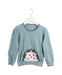 A Green Crewneck Sweatshirts from The Bonnie Mob in size 4T for boy. (Front View)