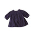 A Navy Long Sleeve Tops from Bonpoint in size 4T for girl. (Front View)