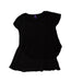 A Black Short Sleeve Tops from Seraphine in size M for maternity. (Front View)