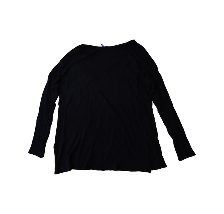 A Navy Long Sleeve Tops from Seraphine in size M for maternity. (Back View)