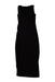 A Black Sleeveless Dresses from Seraphine in size S for maternity. (Back View)