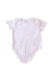 A Blue Short Sleeve Bodysuits from DKNY in size 3-6M for neutral. (Back View)