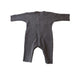 A Grey Long Sleeve Jumpsuits from Mon Bebe in size 3-6M for neutral. (Back View)