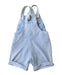 A Blue Overall Shorts from Boboli in size 2T for boy. (Back View)