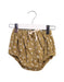 A Brown Bloomers from Jamie Kay in size 6-12M for girl. (Front View)