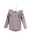 A Taupe Long Sleeve Tops from Jamie Kay in size 6-12M for girl. (Front View)