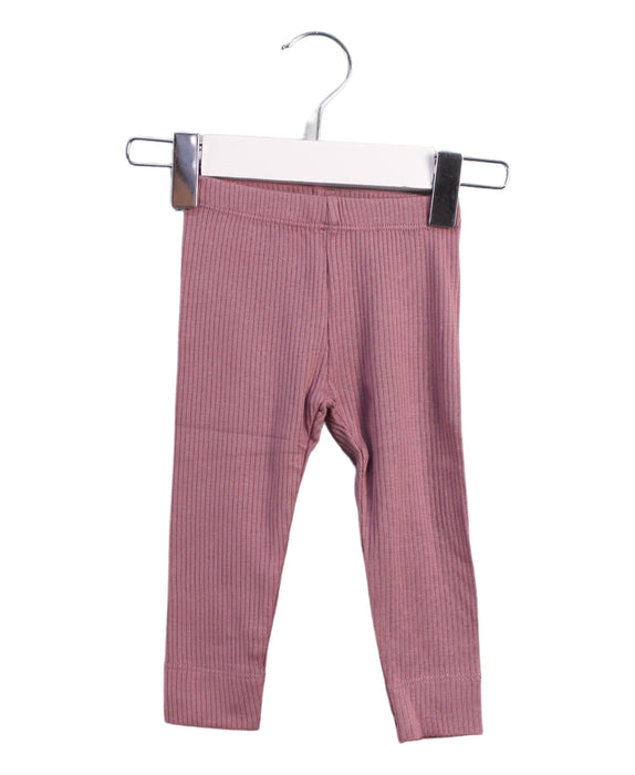 A Pink Leggings from Jamie Kay in size 0-3M for girl. (Front View)