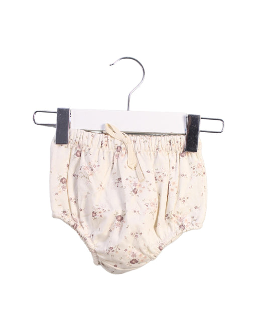 A White Bloomers from Jamie Kay in size 0-3M for girl. (Front View)