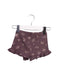 A Burgundy Shorts from Jamie Kay in size 6-12M for girl. (Front View)