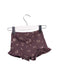 A Burgundy Shorts from Jamie Kay in size 6-12M for girl. (Back View)