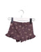 A Burgundy Shorts from Jamie Kay in size 6-12M for girl. (Front View)