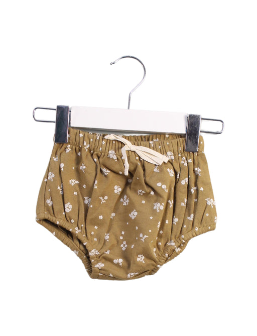 A Brown Bloomers from Jamie Kay in size 3-6M for girl. (Front View)