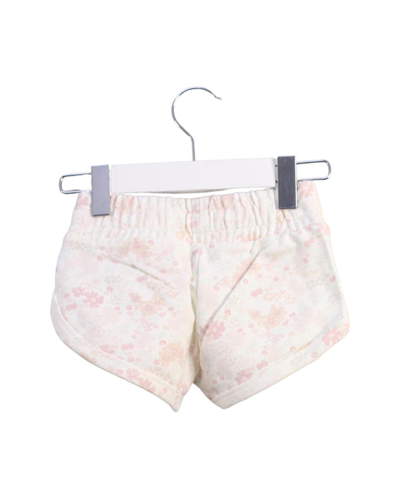 A White Shorts from Jamie Kay in size 2T for girl. (Back View)
