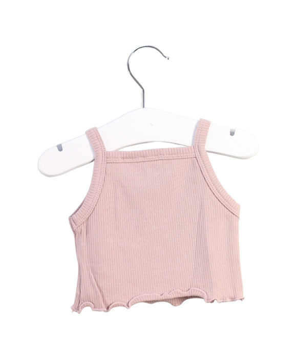 A Pink Sleeveless Tops from Jamie Kay in size 3-6M for girl. (Back View)