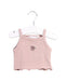 A Pink Sleeveless Tops from Jamie Kay in size 3-6M for girl. (Front View)