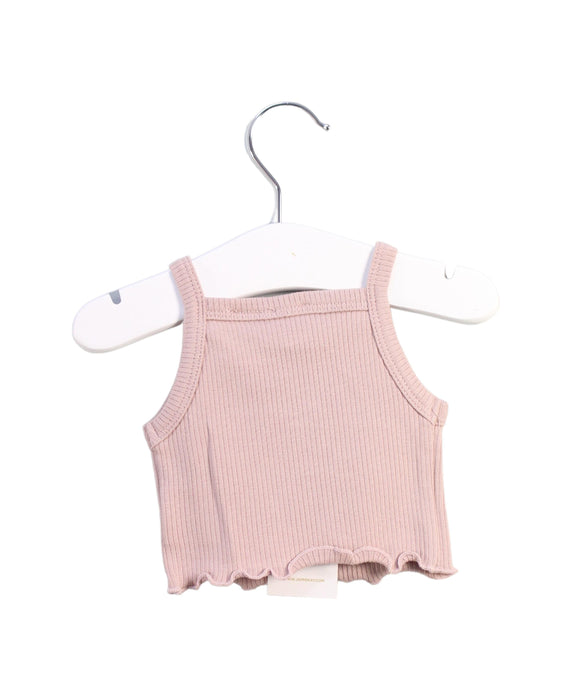 A Pink Sleeveless Tops from Jamie Kay in size 0-3M for girl. (Back View)