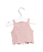 A Pink Sleeveless Tops from Jamie Kay in size 0-3M for girl. (Back View)