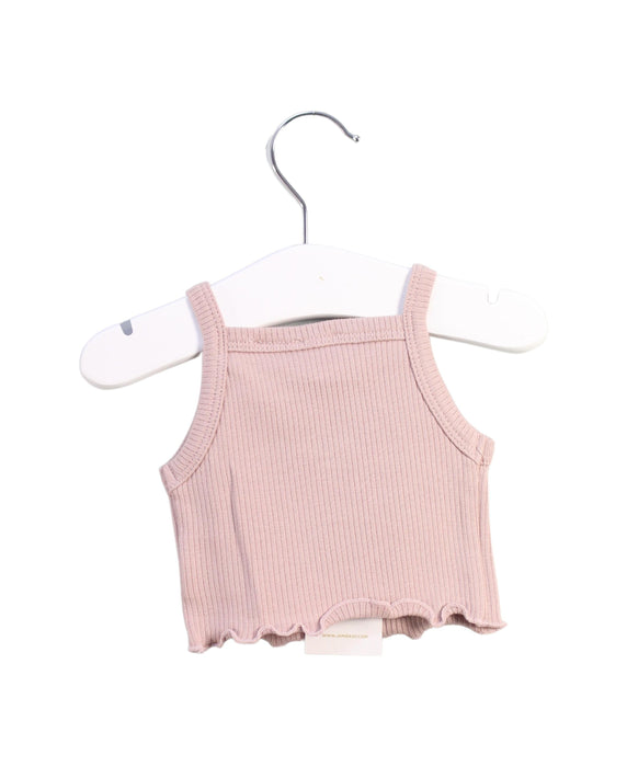 A Pink Sleeveless Tops from Jamie Kay in size 0-3M for girl. (Back View)