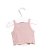 A Pink Sleeveless Tops from Jamie Kay in size 0-3M for girl. (Back View)