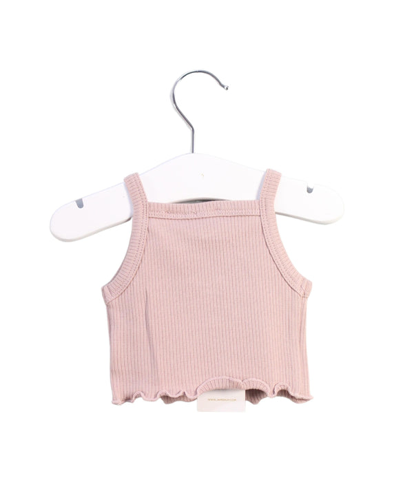 A Pink Sleeveless Tops from Jamie Kay in size 0-3M for girl. (Back View)