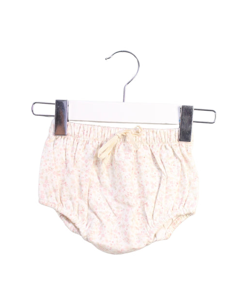 A White Bloomers from Jamie Kay in size 0-3M for girl. (Front View)