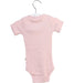 A Pink Short Sleeve Bodysuits from Jamie Kay in size 0-3M for girl. (Back View)