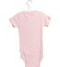 A Pink Short Sleeve Bodysuits from Jamie Kay in size 6-12M for girl. (Back View)