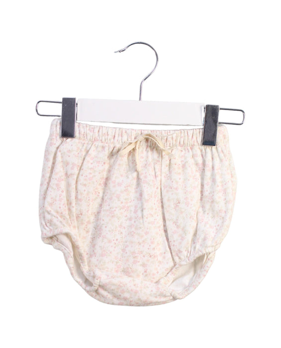 A White Bloomers from Jamie Kay in size 6-12M for girl. (Front View)