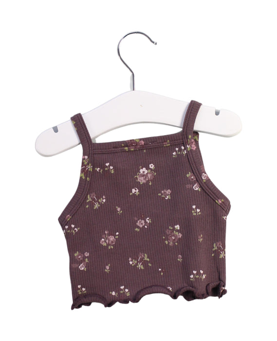 A Brown Sleeveless Tops from Jamie Kay in size 6-12M for girl. (Back View)