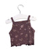 A Brown Sleeveless Tops from Jamie Kay in size 6-12M for girl. (Back View)