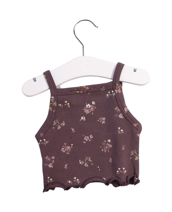 A Brown Sleeveless Tops from Jamie Kay in size 6-12M for girl. (Back View)