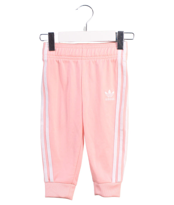 A Pink Pants Sets from Adidas in size 6-12M for girl. (Back View)