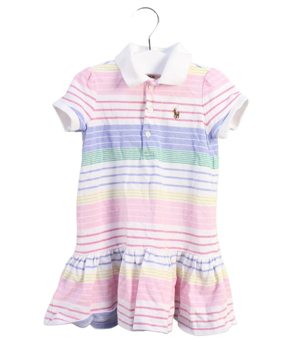 A Pink Dress Sets from Ralph Lauren in size 6-12M for girl. (Front View)