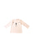 A Ivory Long Sleeve Tops from Rylee + Cru in size 6-12M for neutral. (Front View)