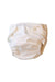 A White Cloth Diapers from Charlie Banana in size O/S for neutral. (Back View)