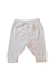 A White Casual Pants from Mides in size 0-3M for neutral. (Back View)