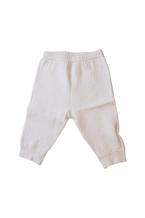 A White Casual Pants from Mides in size 3-6M for neutral. (Back View)