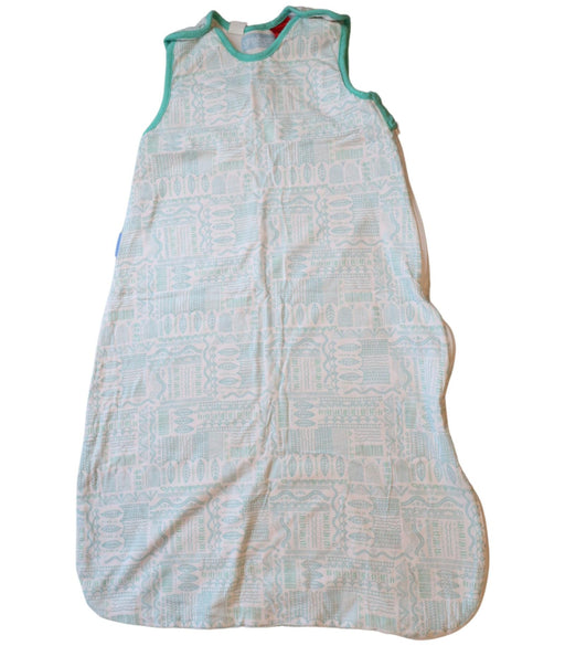 A Blue Sleepsacs from The Gro Company in size 6-12M for boy. (Front View)